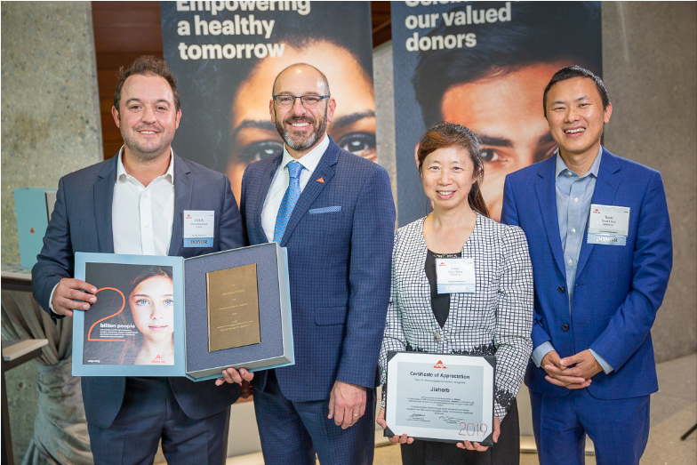 展迅生物获得美国药典委员会Donor Recognition奖